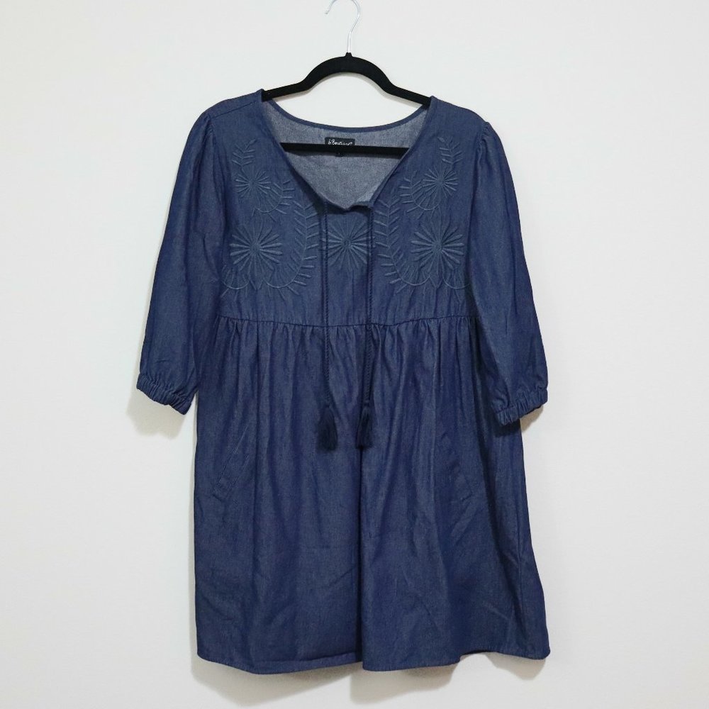 Navy b.Boutique dress/tunic Large